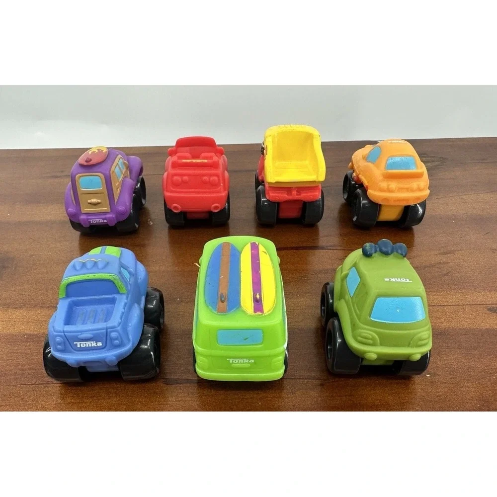 Tonka Mixed Lot Of 7 Vehicles‎ For Preschool Lil Chunk Little Chuck 2008-2010